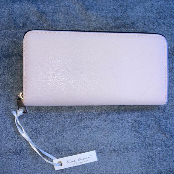 Love Trove Handbags - LOVE TROVE nude pink wallet
